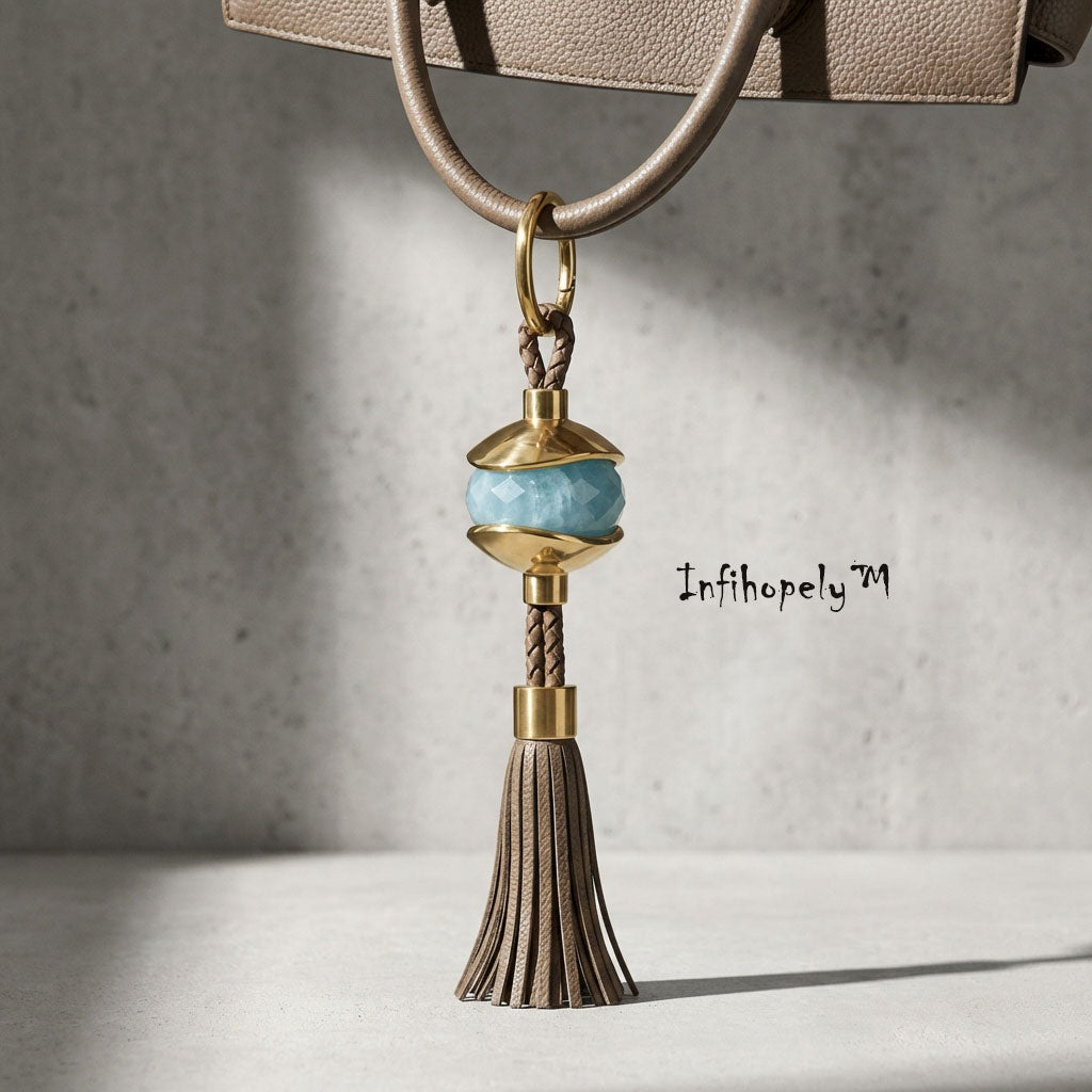 👜 THE AETHER STONE LEATHER PENDULUM